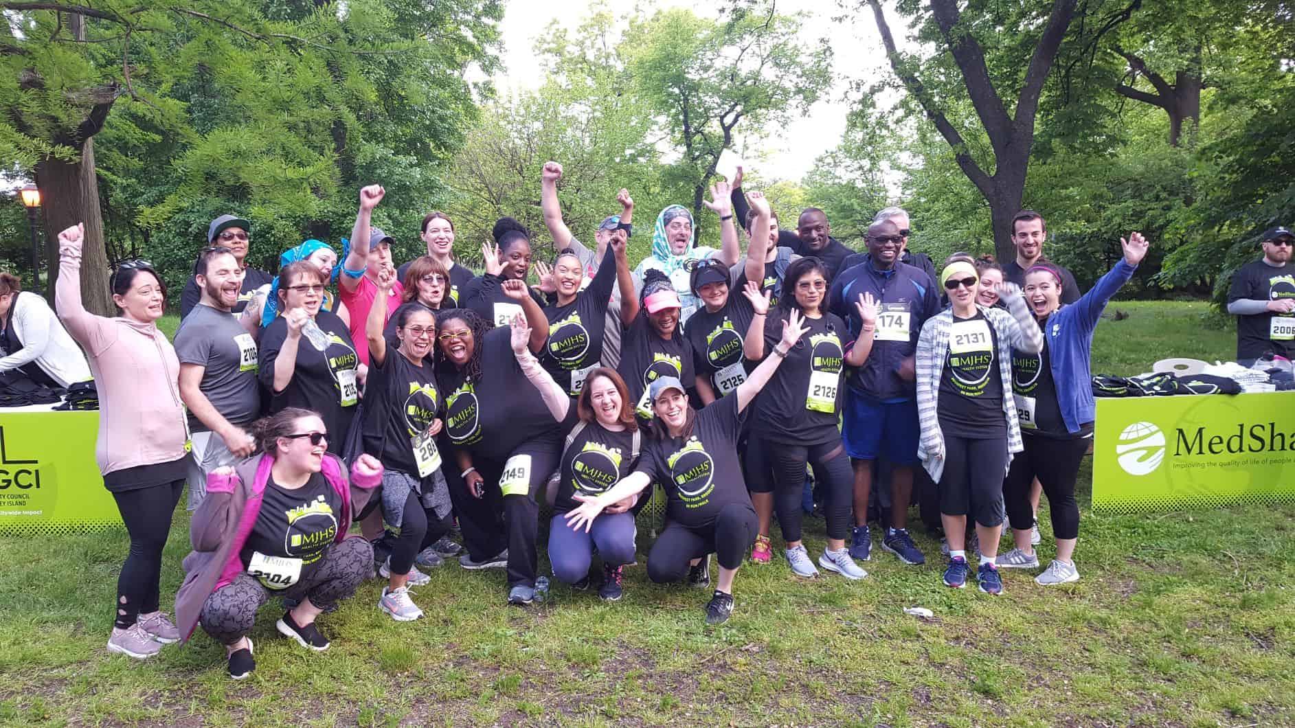 MJHS Employees Gather to raise money